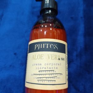 Crema hidratante corporal 100% natural de aloe vera
