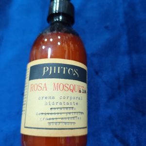 Crema hidratante corporal 100% natural de rosa mosqueta