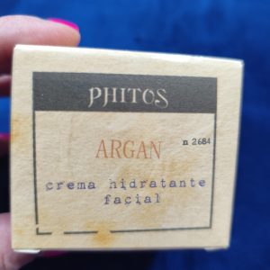 Crema hidratante facial 100% natural de argan