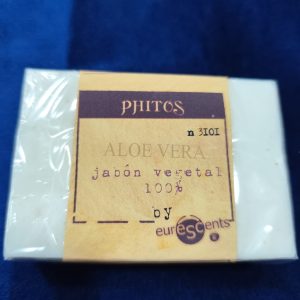 pastillas de jabón artesanal 100% natural de aloe vera