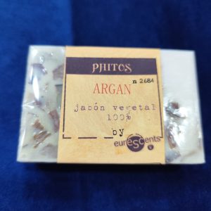 pastillas de jabón artesanal 100% natural de argan
