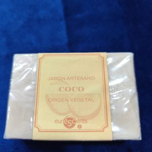 pastillas de jabón artesanal 100% natural de coco