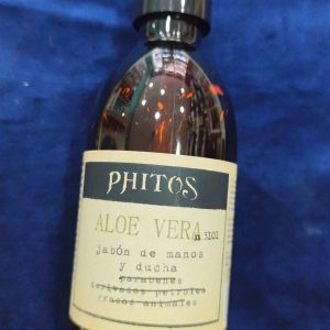 jabón de manos y ducha 100% natural de aloe vera