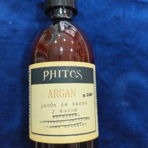 jabón de manos y ducha 100% natural de argan