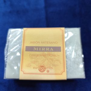 pastillas de jabón artesanal 100% natural de mirra