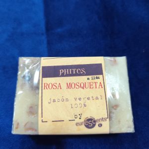 pastillas de jabón artesanal 100% natural de rosa mosqueta